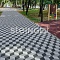 Steingot Тротуарная плитка Ромб Серый 60 мм фото