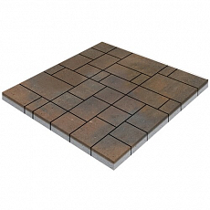 Steinrus Тротуарная плитка Инсбрук Альпен, 60 мм, ColorMix Штайнрус, гладкая