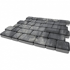 Steinrus Тротуарная плитка Инсбрук Альт, 60 мм, ColorMix Актау, гладкая