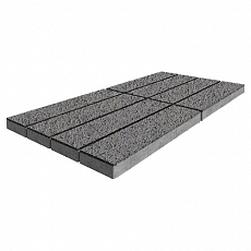 Steinrus Тротуарная плитка Гранада, 80 мм, Каспий, BackWash
