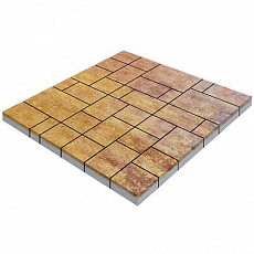 Steinrus Тротуарная плитка Инсбрук Альпен, 60 мм, ColorMix Брайс, native