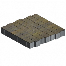 Steinrus Тротуарная плитка Аттика, 60 мм, colormix Бромо, antico
