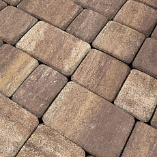 Нобетек Тротуарная плитка новая классика 1НКЛ5Ф Color Mix №30 Арабика