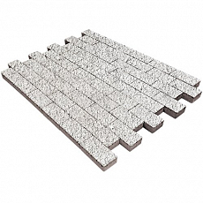 Steinrus Тротуарная плитка Прямоугольник, 60 мм, Эльтон, Backwash