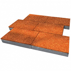 Steinrus Тротуарная плитка Парк Плейс, 60 мм, ColorMix Брук, Native