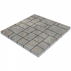 Steinrus Тротуарная плитка Инсбрук Альпен, 60 мм, ColorMix Берилл, native