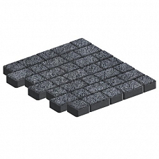 Steinrus Тротуарная плитка Инсбрук Альт Дуо, 60 мм, Неро, backwash