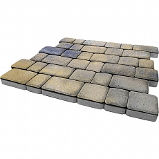 Steinrus Тротуарная плитка Инсбрук Альт, 60 мм, ColorMix Сиена, гладкая