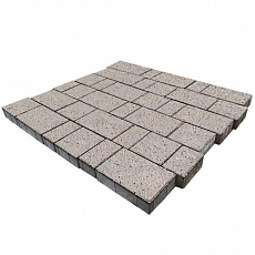 Steinrus Тротуарная плитка Бельпассо, 60 мм, Травертин, BackWash