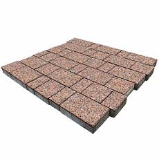 Steinrus Тротуарная плитка Бельпассо, 60 мм, Яшма, BackWash