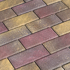 Нобетек Брусчатка 2П8Ф 200*100*80 Color Mix №9 Закат
