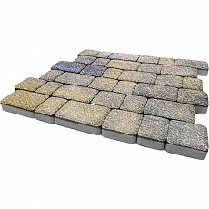 Steinrus Тротуарная плитка Инсбрук Альт, 60 мм, ColorMix Сиена, Old-Age