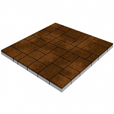 Steinrus Тротуарная плитка Инсбрук Альпен, 60 мм, ColorMix Бомонт, native
