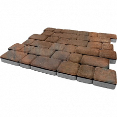 Steinrus Тротуарная плитка Инсбрук Альт, 60 мм, ColorMix Штайнрус, гладкая