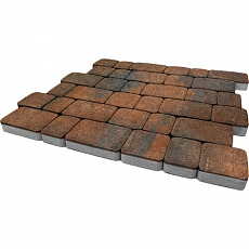 Steinrus Тротуарная плитка Инсбрук Альт, 60 мм, ColorMix Штайнрус, native