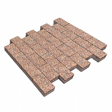 Steinrus Тротуарная плитка Бельпассо Медио, 80 мм, Яшма, backwash