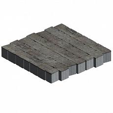 Steinrus Тротуарная плитка Аттика, 60 мм, colormix Берилл, antico
