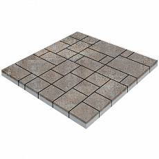 Steinrus Тротуарная плитка Инсбрук Альпен, 60 мм, ColorMix Берилл, гладкая