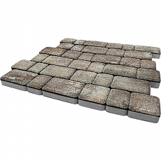 Steinrus Тротуарная плитка Инсбрук Альт, 60 мм, ColorMix Берилл, native