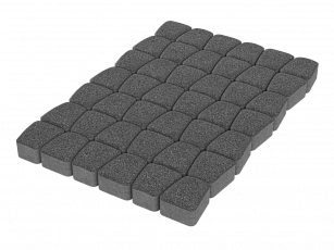 Stellard Тротуарная плитка Классико «Черный агат» 60 мм