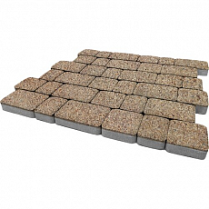 Steinrus Тротуарная плитка Инсбрук Альт, 60 мм, Валдай, BackWash