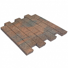 Steinrus Тротуарная плитка Грас, 80 мм, ColorMix Штайнрус, antico