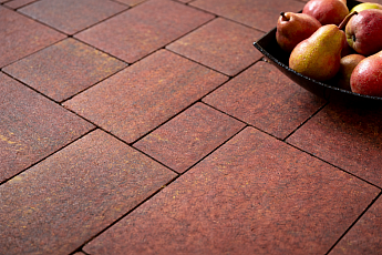 Steingot Тротуарная плитка Бавария Терракота (Terracotta) 60 мм