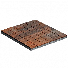 Steinrus Тротуарная плитка Новый Город, 60 мм, ColorMix Рей, native
