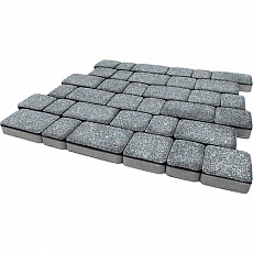 Steinrus Тротуарная плитка Инсбрук Альт, 60 мм, Селигер, BackWash